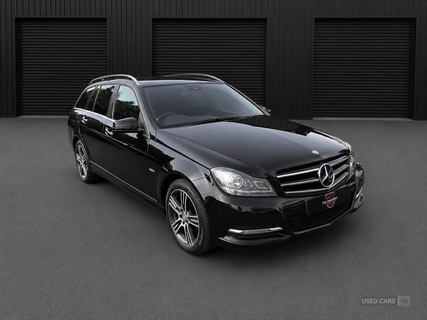 2014 Mercedes C-Class in Black