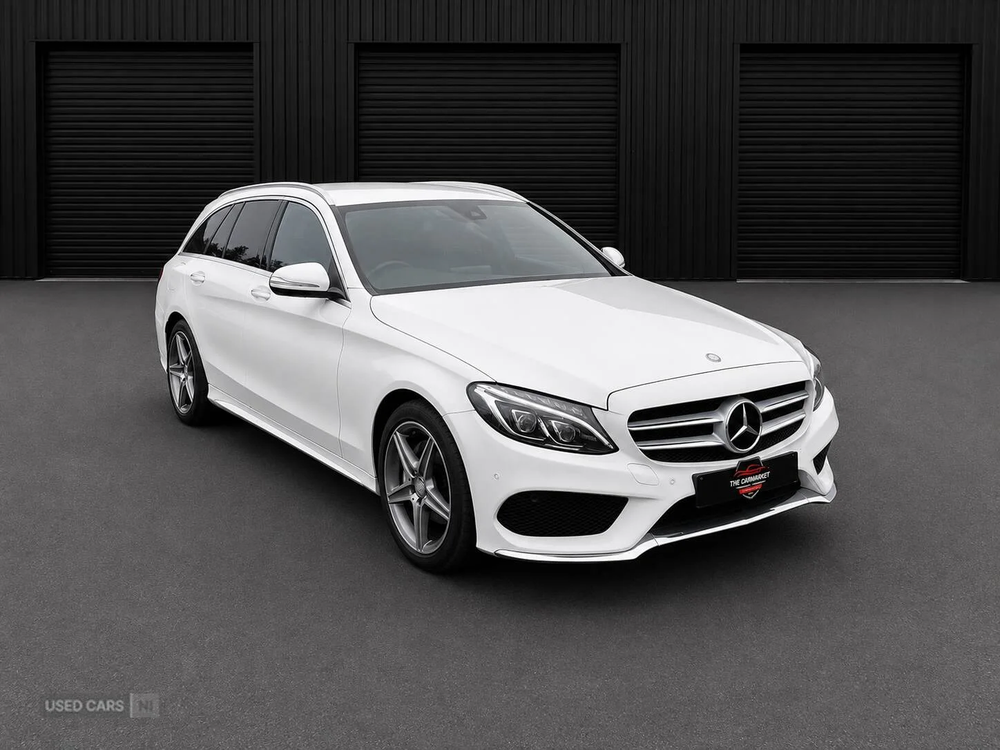 2015 Mercedes C-Class in White
