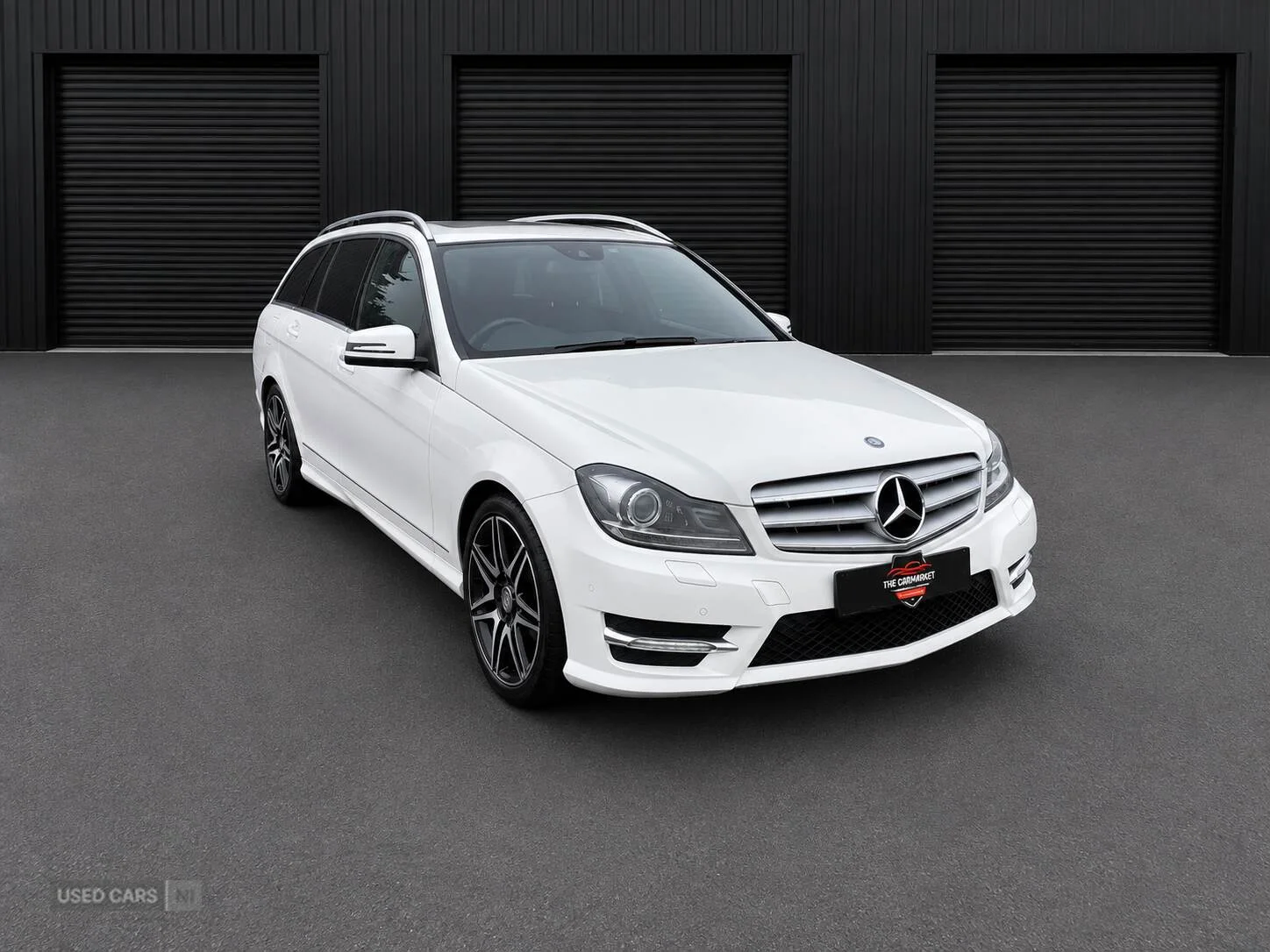 2013 Mercedes C-Class in White